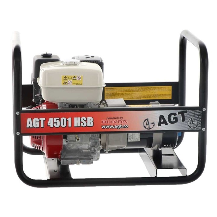 AGT 4501 HSB bensiinikäyttöinen generaattori, 4,5 kW, 230 V