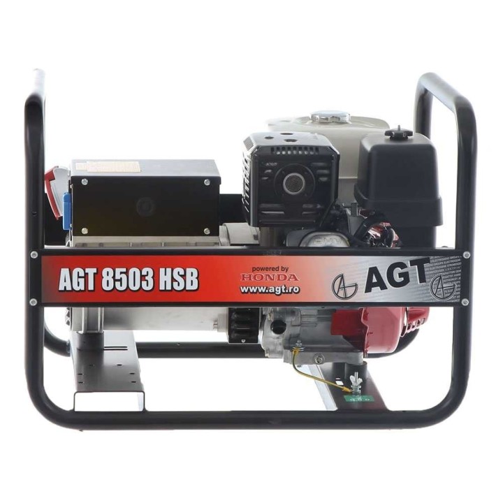 AGT 8503 HSB kolmivaihegeneraattori, 6,4 kW, Honda GX390, 400 V