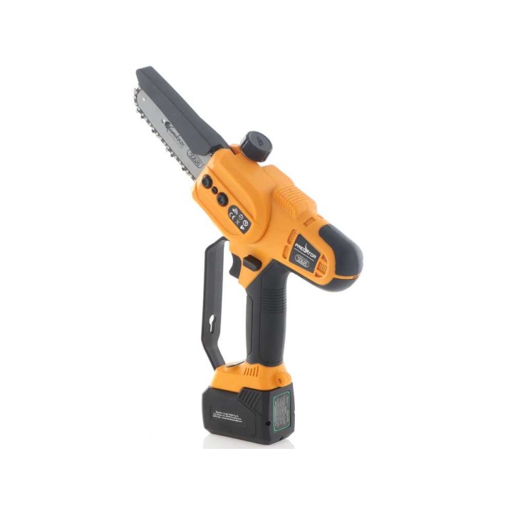 Volpi PVS5001 akkukäyttöinen oksasaha, 650 W, 14,4 V, 2 × 4 Ah