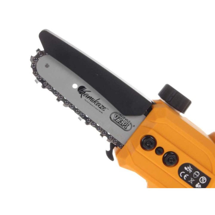 Volpi PVS5001 akkukäyttöinen oksasaha, 650 W, 14,4 V, 2 × 4 Ah
