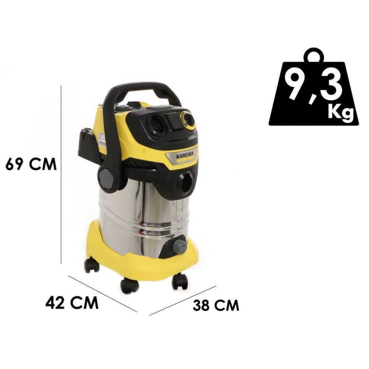Karcher WD 6 P S V-30/6/22/T märkä-kuivaimuri, 30 l, 1 300 W