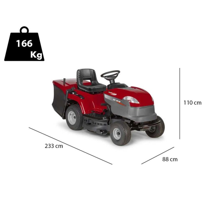 Castelgarden XDC 150 HD -ajoleikkuri, hydrostaattinen, 14 HP, 84 cm, keruusäiliö 200 l