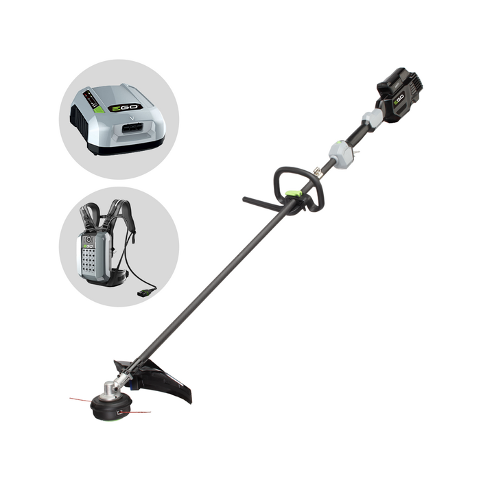 EGO STX 3800 akkuraivaussaha 56 V 28 Ah reppuakku