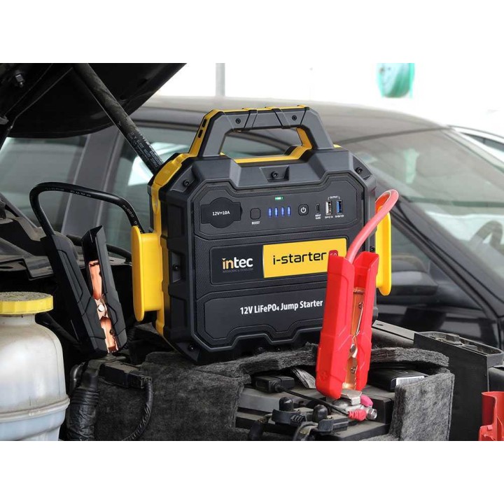 Intec I-STARTER 6.0 kannettava käynnistysapu, 12 V, 1 200 A