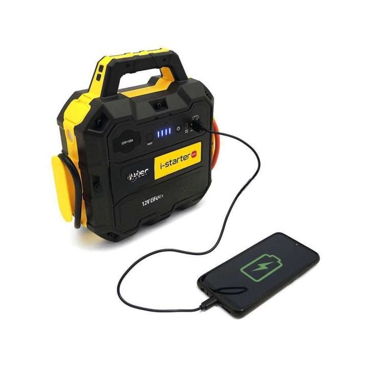 Intec I-STARTER 6.0 kannettava käynnistysapu, 12 V, 1 200 A