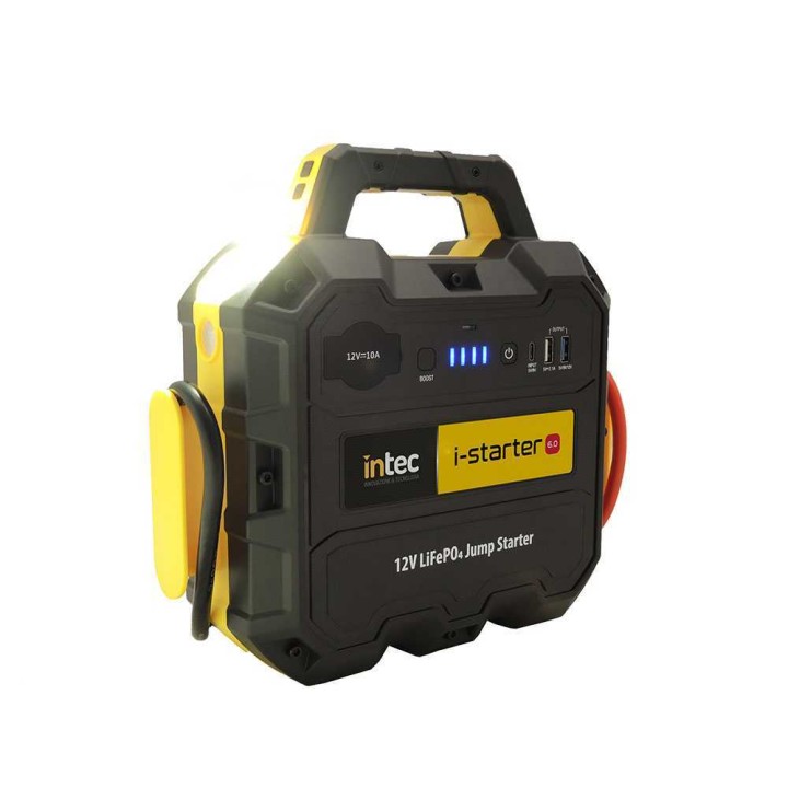 Intec I-STARTER 6.0 kannettava käynnistysapu, 12 V, 1 200 A