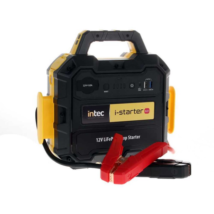 Intec I-STARTER 6.0 kannettava käynnistysapu, 12 V, 1 200 A