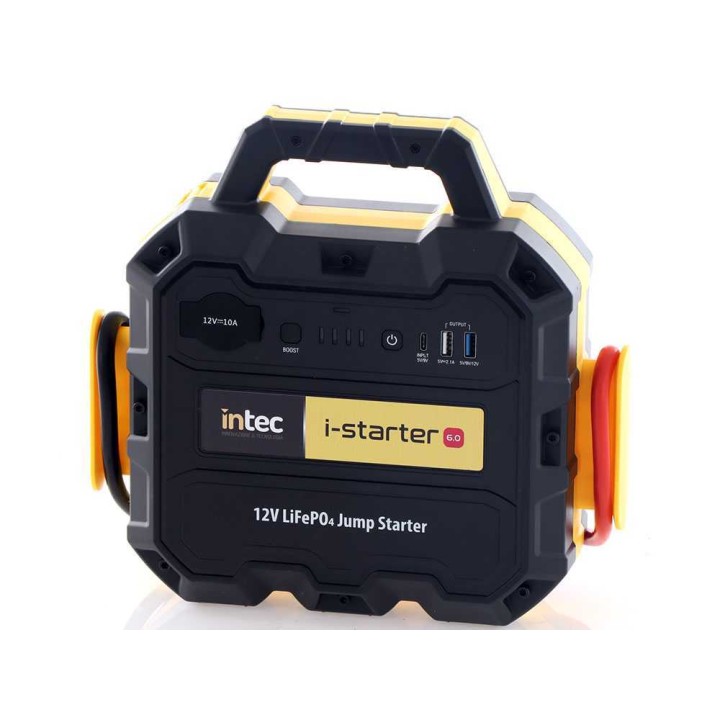 Intec I-STARTER 6.0 kannettava käynnistysapu, 12 V, 1 200 A