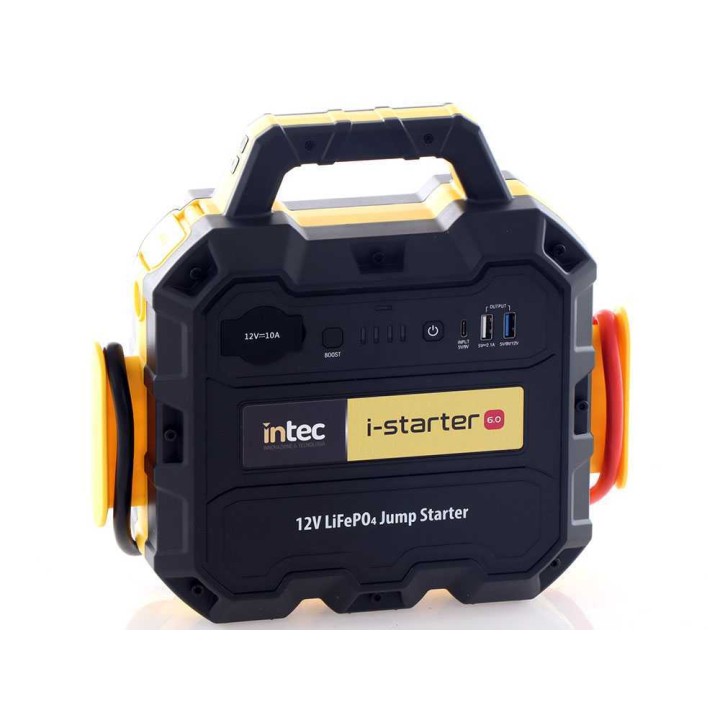 Intec I-STARTER 6.0 kannettava käynnistysapu, 12 V, 1 200 A