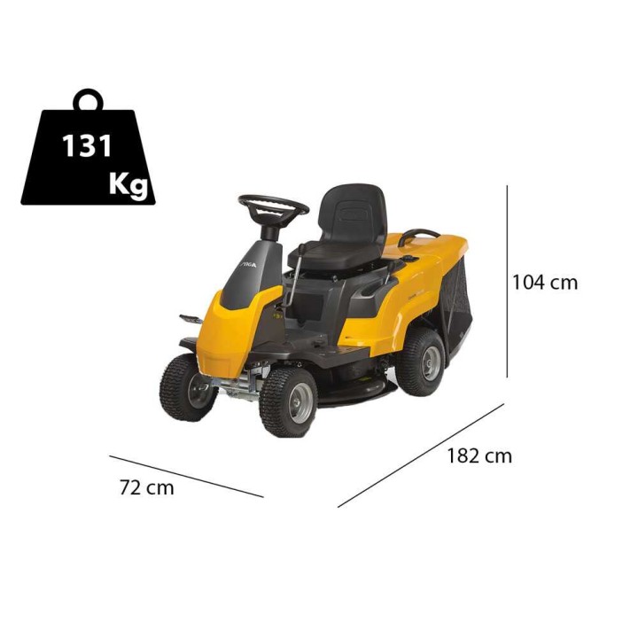 Stiga COMBI 166 rider-ruohonleikkuri, 224 cm³, 66 cm, hydrostaattinen