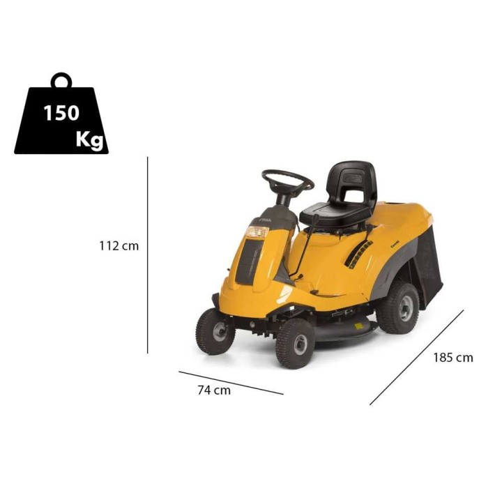 Stiga COMBI 372 ajoleikkuri, ST 400, 72 cm, hydrostaattinen vaihteisto