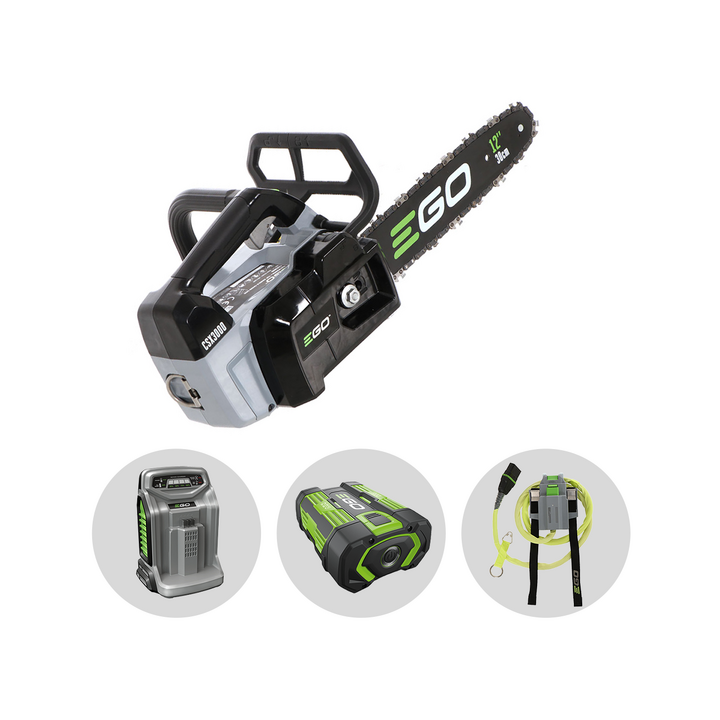 EGO CSX3002 akkukäyttöinen oksasaha 56 V 4 Ah 30 cm