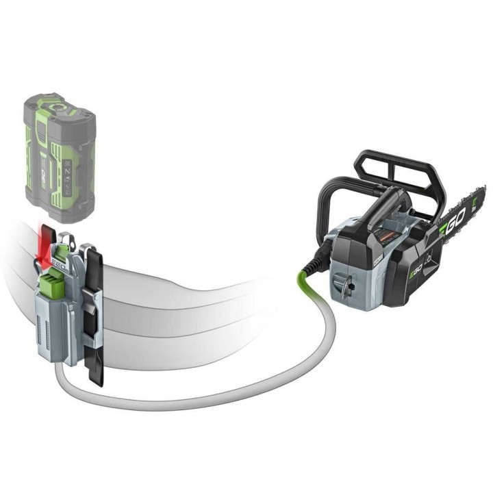 EGO CSX3002 akkukäyttöinen oksasaha, 56 V, 4 Ah, 30 cm