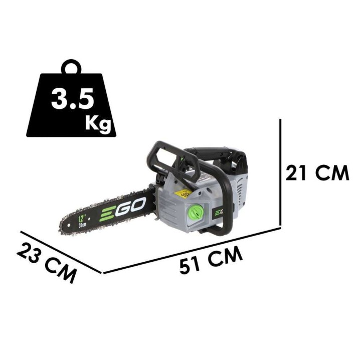 EGO CSX3002 akkukäyttöinen oksasaha, 56 V, 4 Ah, 30 cm