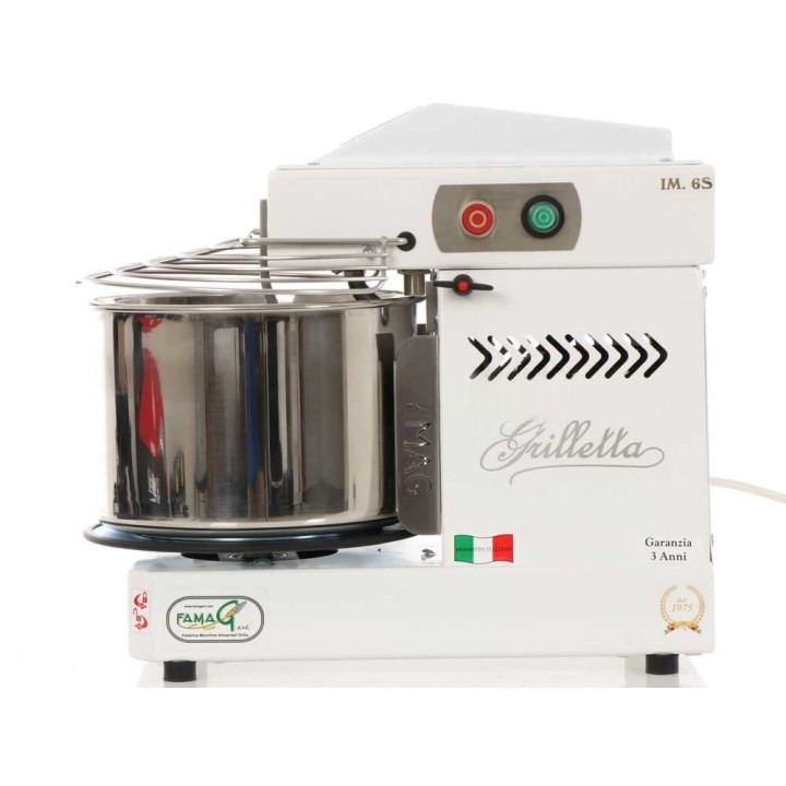 Famag Grilletta IM 6S/230 10 Velocità HH -spiralitaikinakone, 6 kg, 230 V