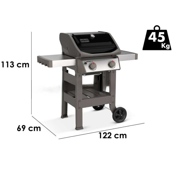 Weber Spirit II E-210 GBS -kaasugrilli, 7,8 kW, 2 346 cm²