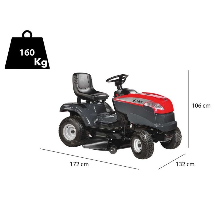 Efco EF 108 L/16 K päältä ajettava ruohonleikkuri, 108 cm, 452 cm³, hydrostaattinen vaihteisto