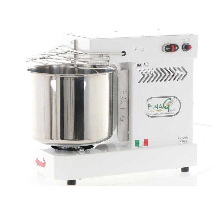 Famag Grilletta IM 8/230 10 Velocità HH spiraalitaikinakone, 8 kg, 230 V