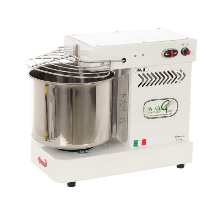 Famag Grilletta IM 8/230 10 Velocità HH spiraalitaikinakone, 8 kg, 230 V