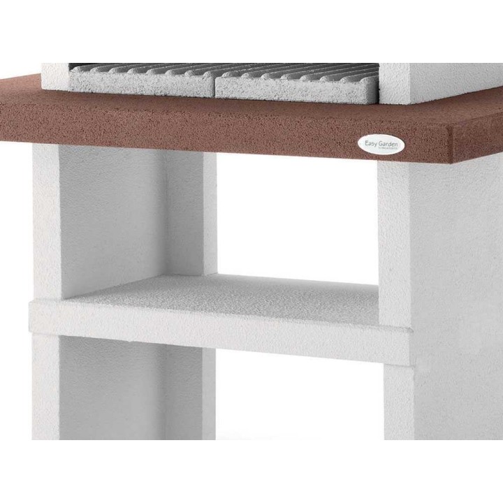 Palazzetti Oslo 2 muurattu grilli puulle ja hiilelle, 68 × 40 cm palooti