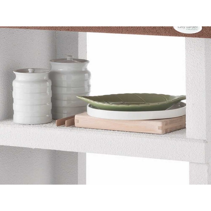 Palazzetti Oslo 2 muurattu grilli puulle ja hiilelle, 68 × 40 cm palooti