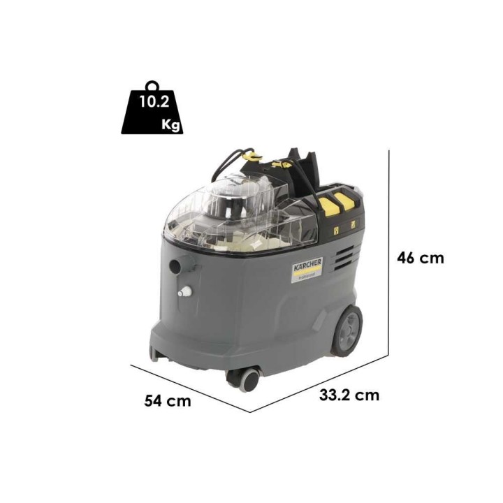 Karcher Puzzi 9/1 Bp Pack Adv tekstiilipesuri, 36 V, 500 W