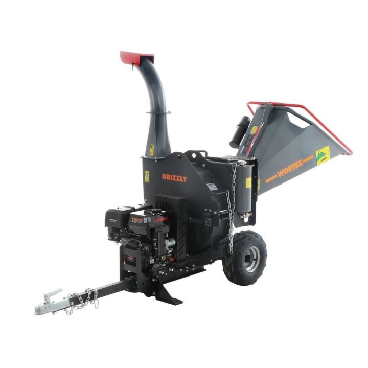 Wortex Grizzly biotriturii, Loncin G420FD 420 cm³, 15 HP, sähkökäynnistys