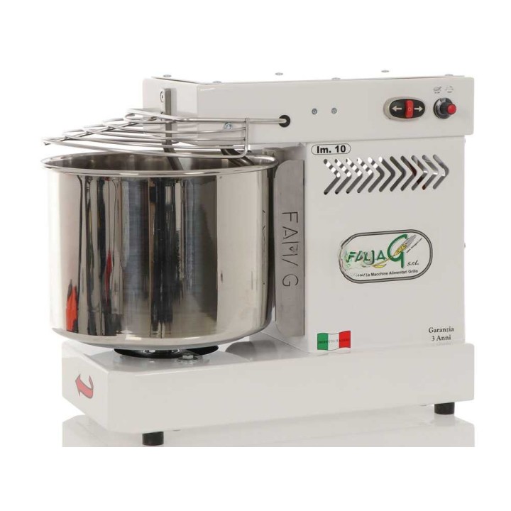 Famag Grilletta IM 10/230 10 Velocità HH -spiraalitaikinakone, 10 kg, 230 V