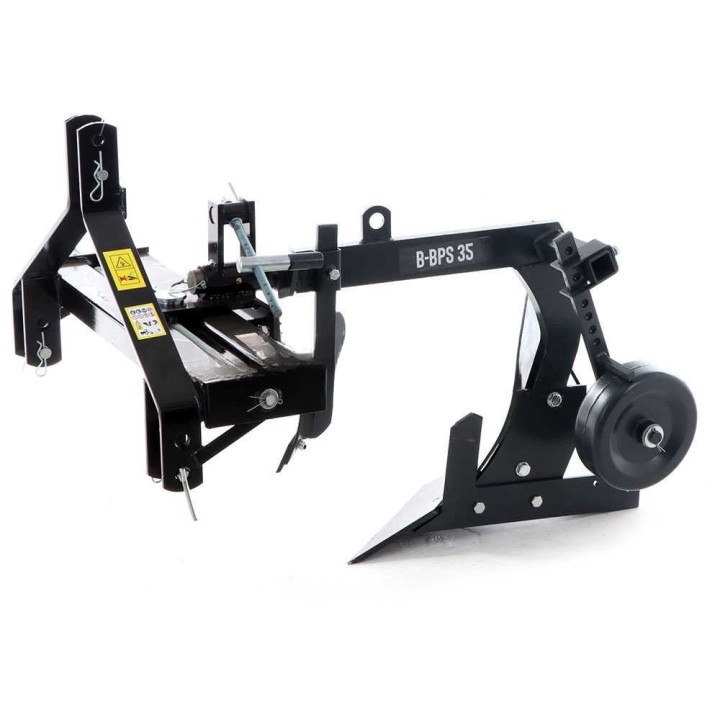 BlackStone B-BPS 35 yksisiipinen aura traktoriin, 43 cm, 20–25 HP