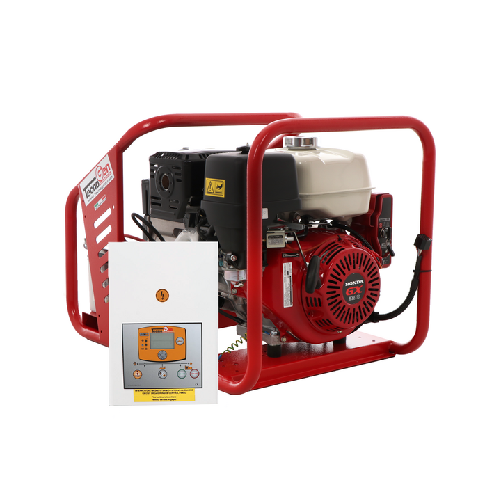 TecnoGen H8000 E A bensiinikäyttöinen generaattori 5 8 kW 230 V ATS