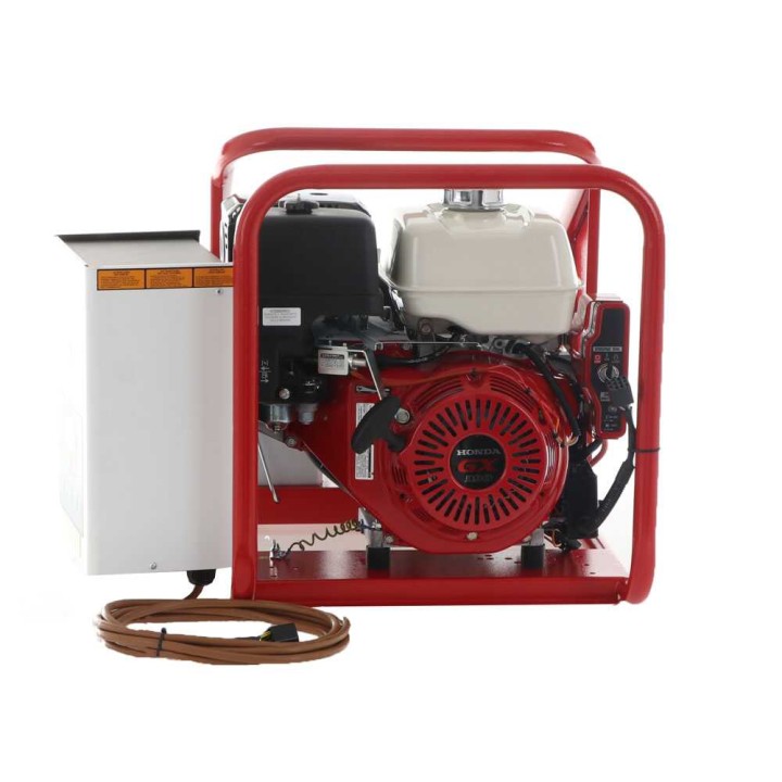 TecnoGen H8000 TE/A kolmivaihegeneraattori, 6 kW, Honda GX 390, AVR ja ATS