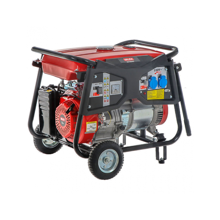 Valex EX 5505 bensiinikäyttöinen sähkögeneraattori 5 kW 230 V