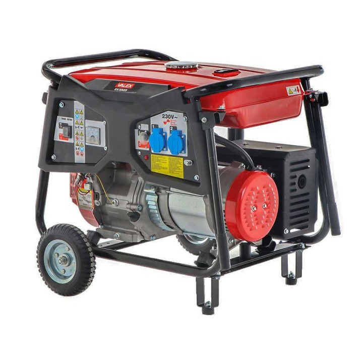 Valex EX 5505 bensiinikäyttöinen sähkögeneraattori, 5 kW, 230 V