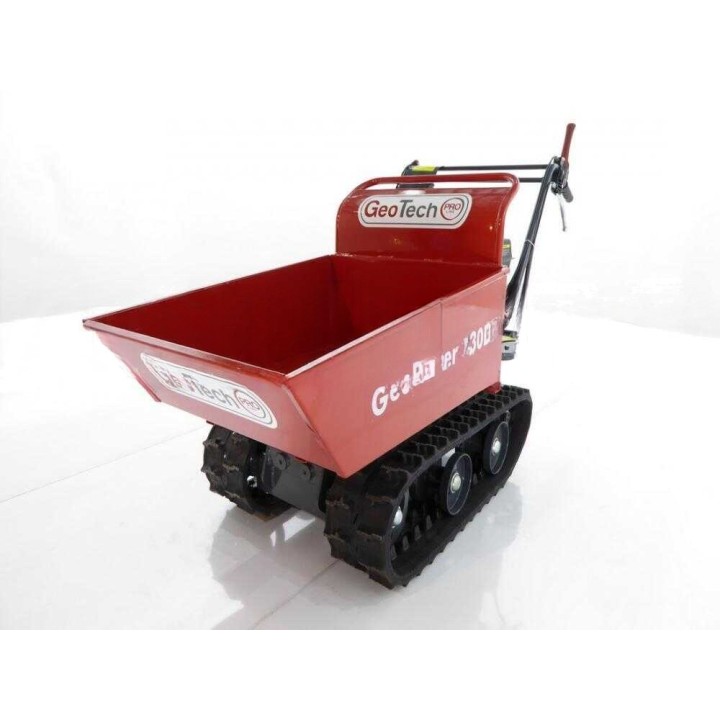 GeoPorter 330D telaketjukuljetin dumper-lavalla, 300 kg, Loncin 196 cm³, 3+1 vaihdetta