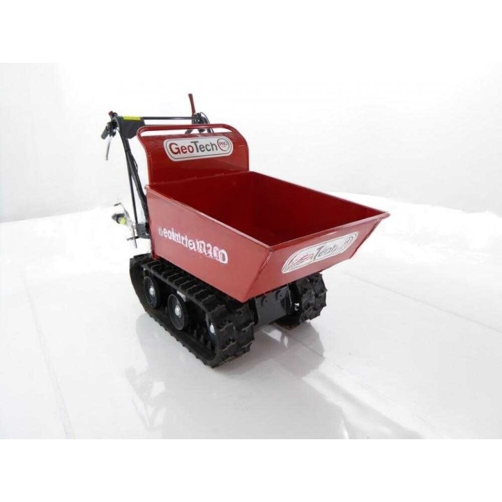 GeoPorter 330D telaketjukuljetin dumper-lavalla, 300 kg, Loncin 196 cm³, 3+1 vaihdetta