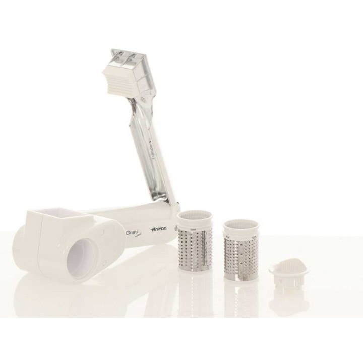 Ariete Gratì Metal 44 akkuraastin, 2 ruostumatonta rullaa, 12 V