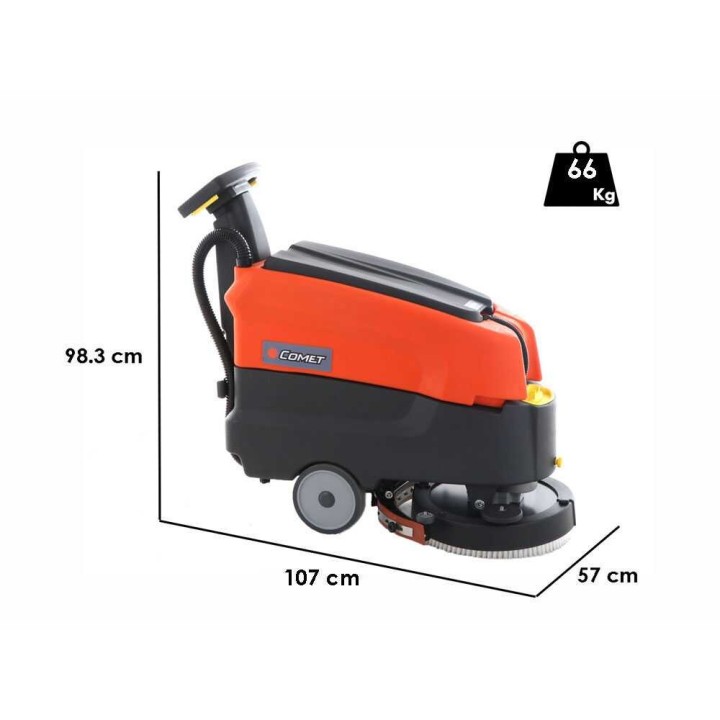 Comet PSW 30 E sähköinen lattianpesukone, 45 cm, 230 V, 30 l