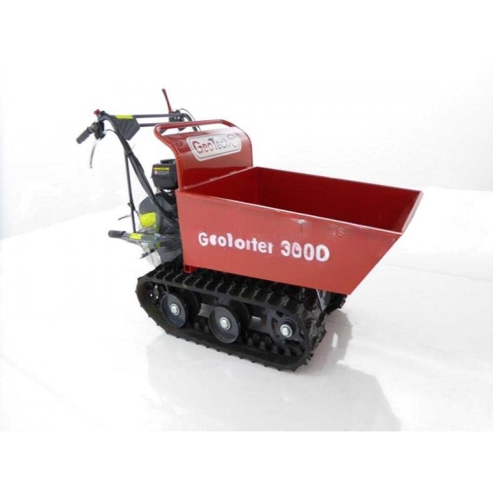 GeoPorter 330D telaketjukuljetin dumper-lavalla, 300 kg, Loncin 196 cm³, 3+1 vaihdetta