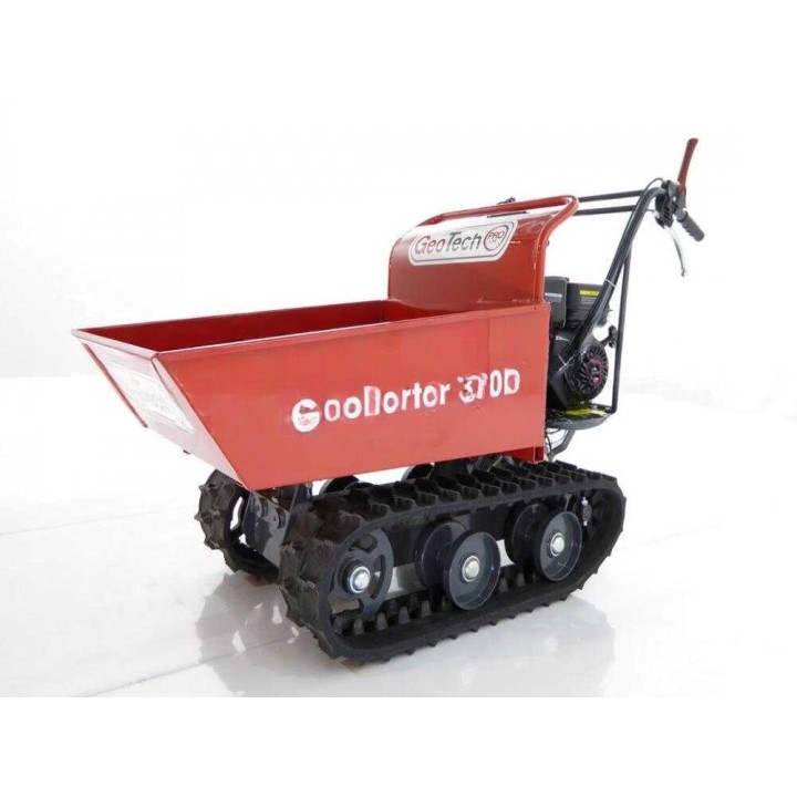 GeoPorter 330D telaketjukuljetin dumper-lavalla, 300 kg, Loncin 196 cm³, 3+1 vaihdetta