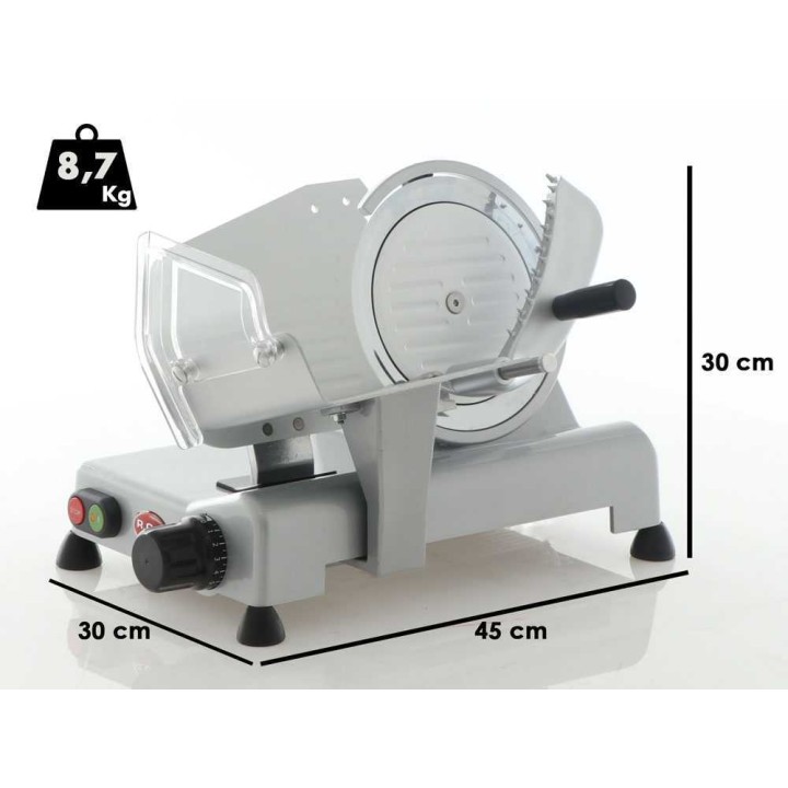 RGV Desy AF 200 AM -viipalekone, 200 mm:n karkaistu terä, 110 W, Silver