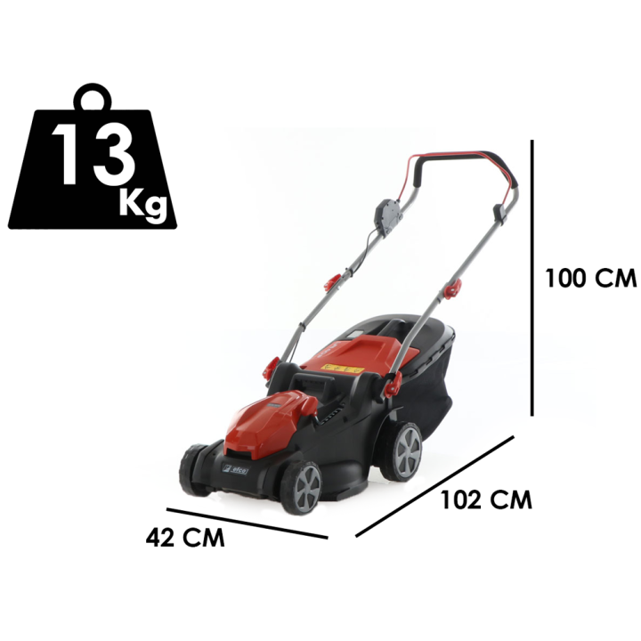 Efco LRi 40 P akkuruohonleikkuri, 40 V, 2 Ah, 37 cm