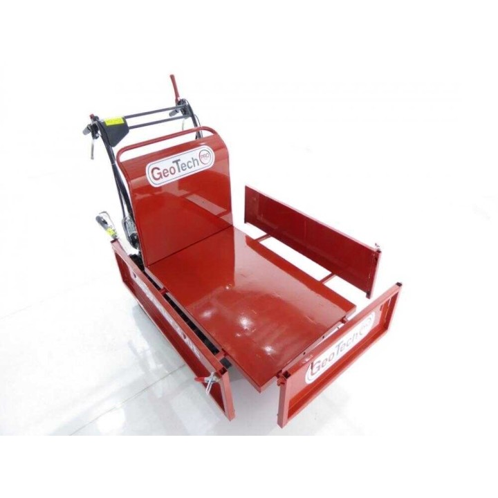 GeoPorter 330E telavetoinen minitransportteri, 300 kg, laajennettava lava