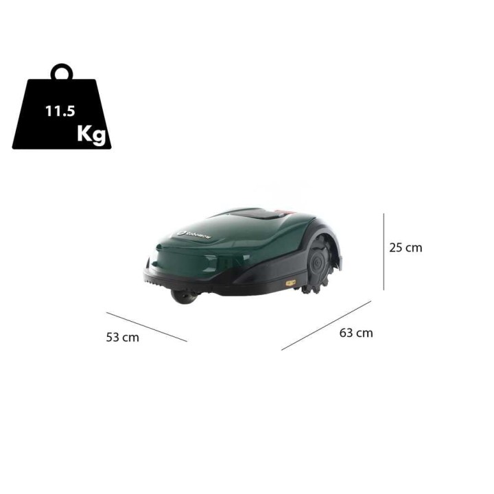 Robomow RK 4000 PRO -robottiruohonleikkuri, 18 V, 42 cm