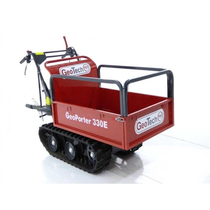 GeoPorter 330E telavetoinen minitransportteri, 300 kg, laajennettava lava