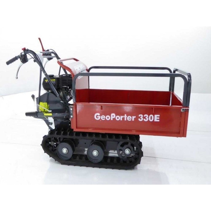 GeoPorter 330E telavetoinen minitransportteri, 300 kg, laajennettava lava