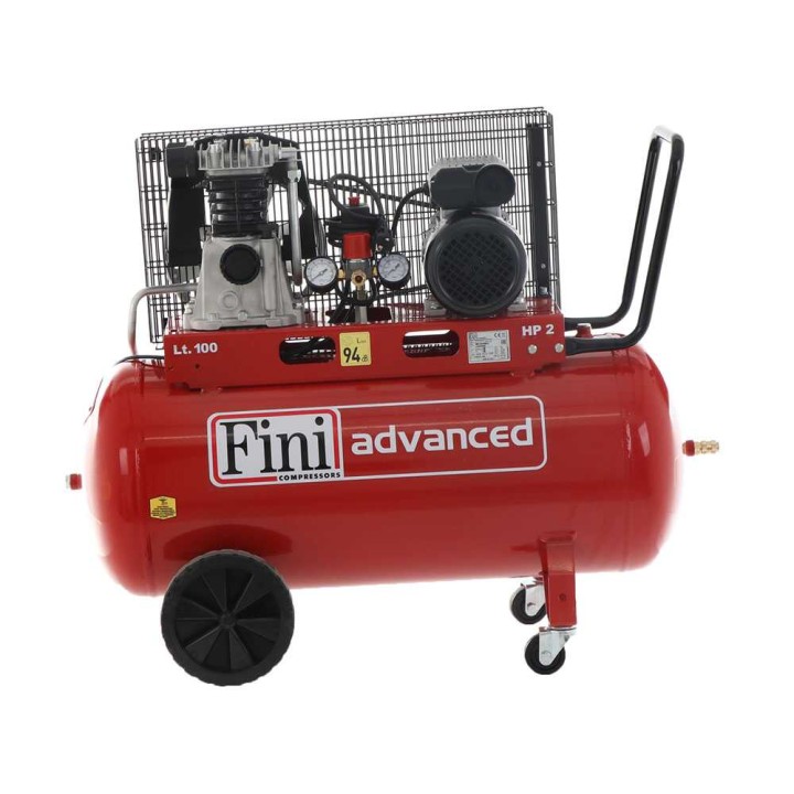 Fini Advanced MK 102-100-2M sähkökompressori, 100 l, 2 HP, 230 V