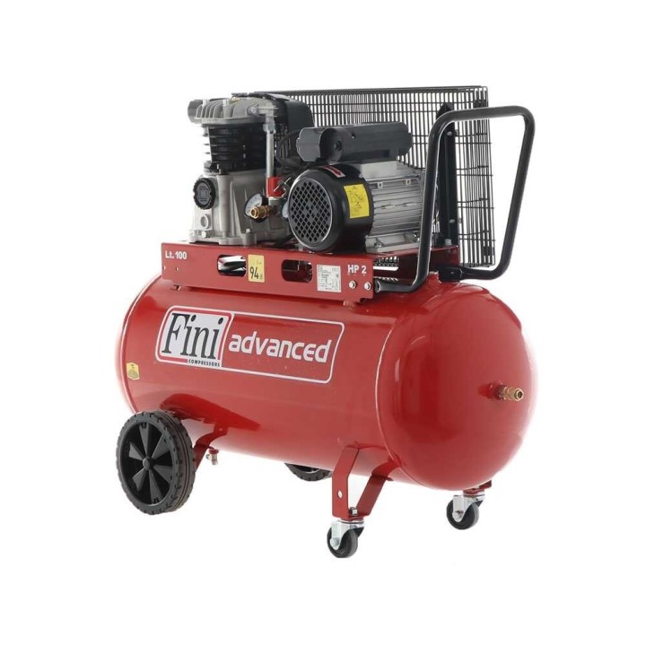 Fini Advanced MK 102-100-2M sähkökompressori, 100 l, 2 HP, 230 V