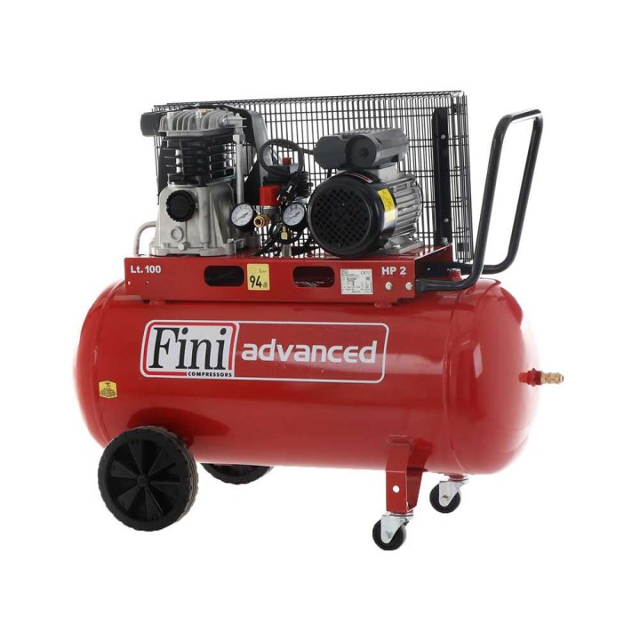 Fini Advanced MK 102-100-2M sähkökompressori, 100 l, 2 HP, 230 V