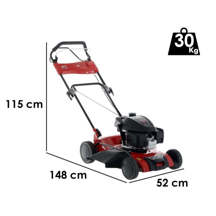 Marina Systems GX BIOMULCH 51SH bioleikkaava ruohonleikkuri, Honda GCVx170, 51 cm