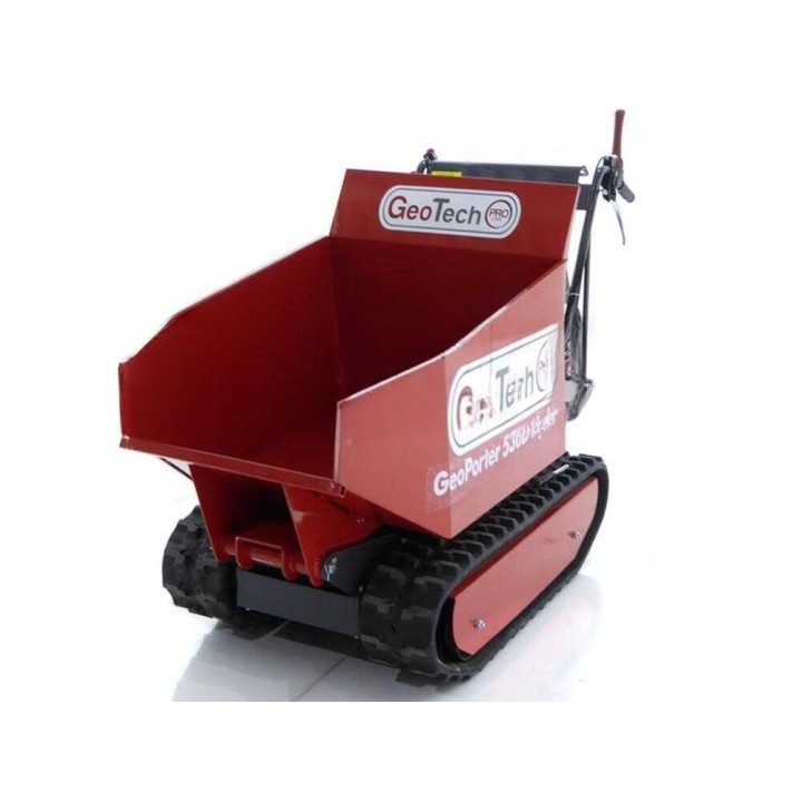 GeoTech Pro GeoPorter 530D Hydro -minitransporter, 500 kg, hydraulinen dumper-lava